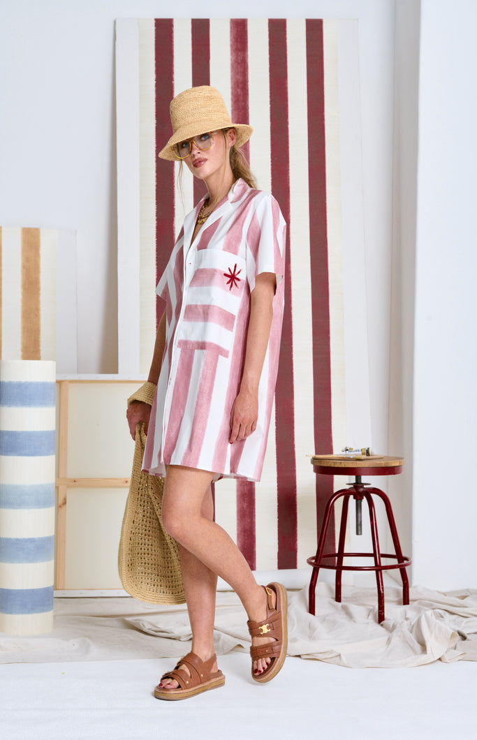 Le Beach Stripe Dress