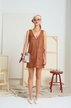 Le Silk Slub Tunic Dress