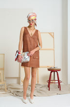 Le Silk Slub Tunic Dress