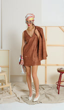 Le Silk Slub Tunic Dress